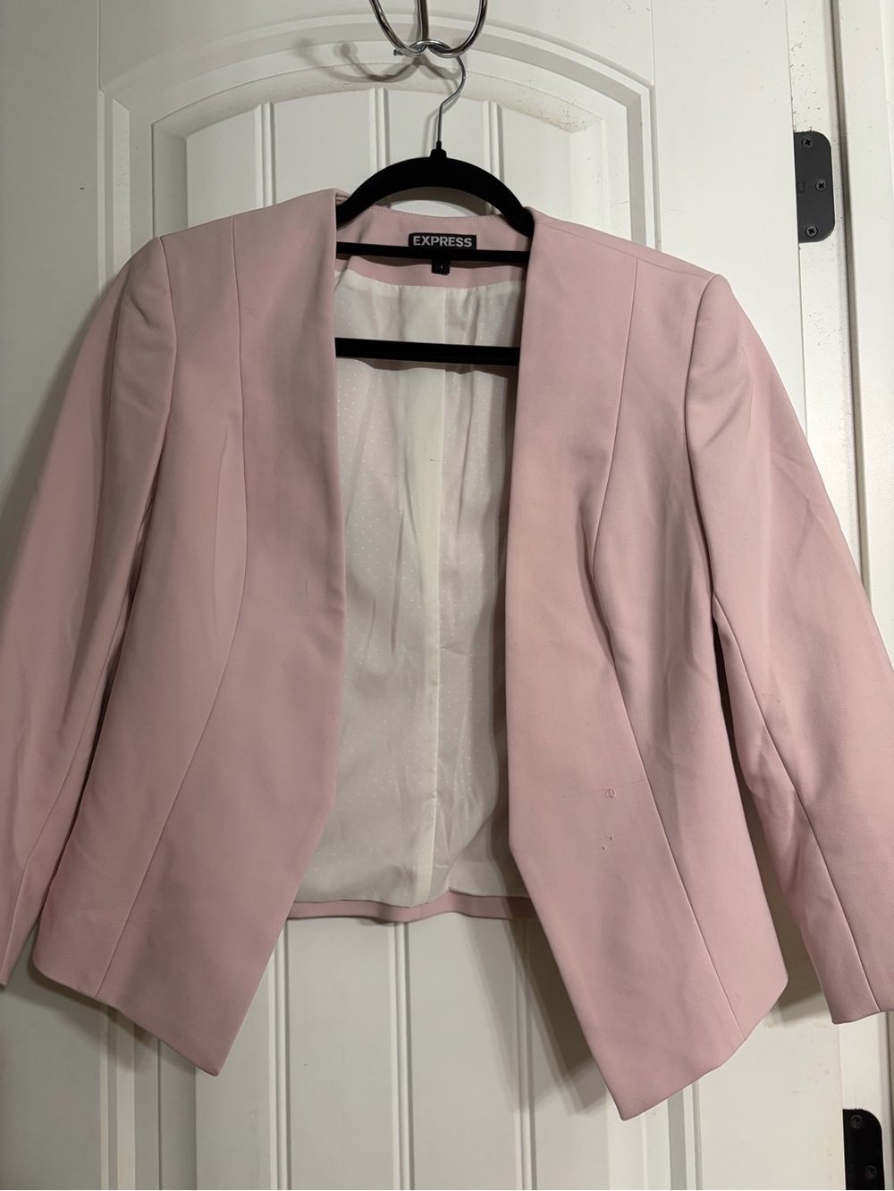 Pink express business casual jacket